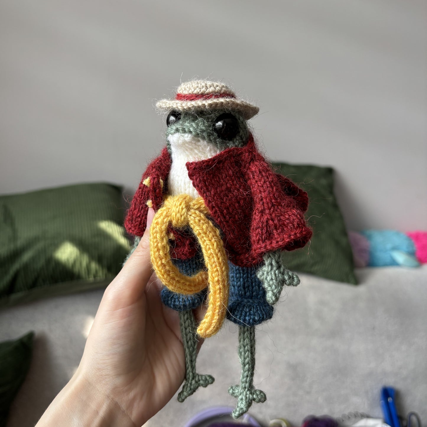 Maskotka Żabka Luffy