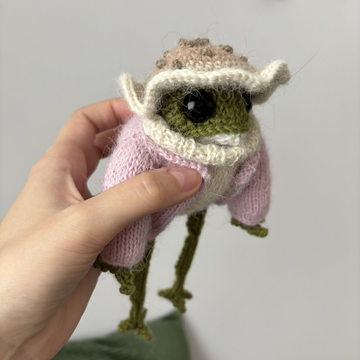 Maskotka Żabka-grzybek