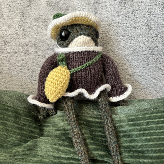 Maskotka Żabka cytrynka