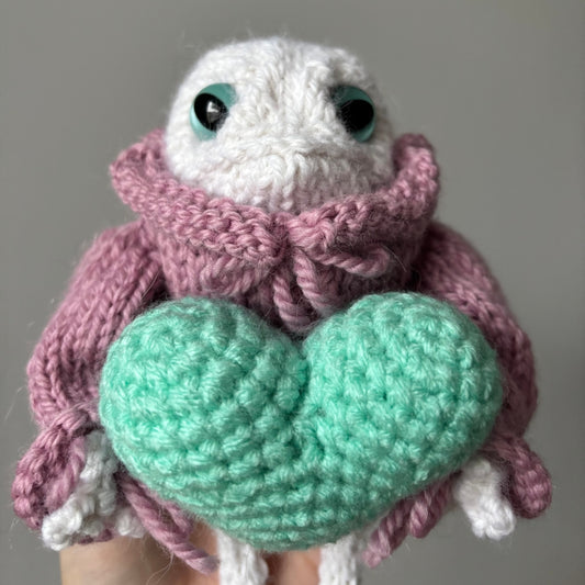 Magiczna żaba z sercem