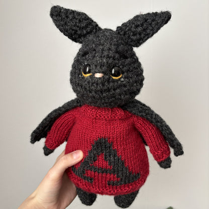 Maskotka Nietoperz w swetrze