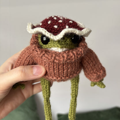 Maskotka Żabka-muchomorek rudy