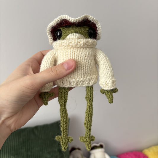 Maskotka Żabka-muchomorek mleczny