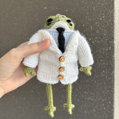 Breloczek Żabka lekarz