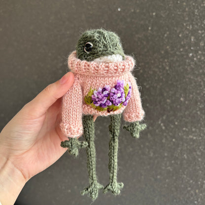 Wiosenna żabka (bez breloczka)