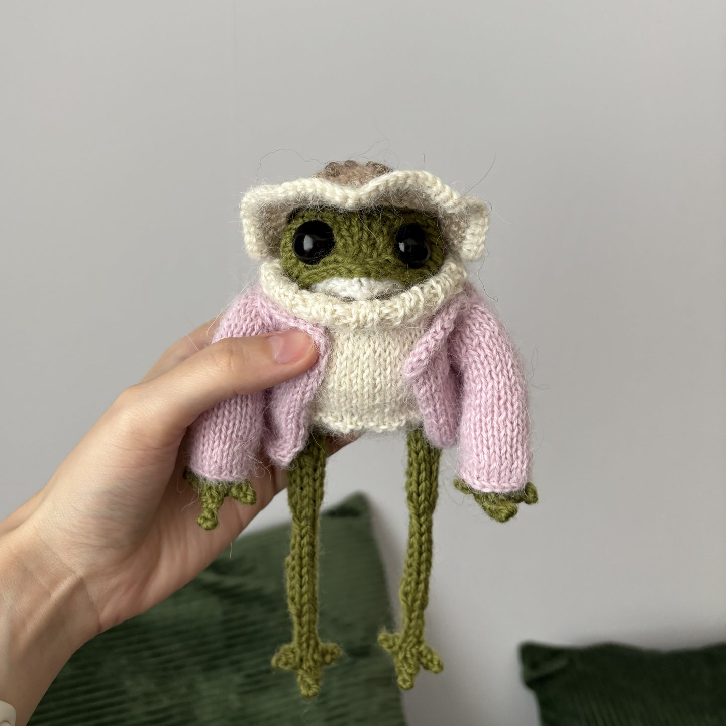 Maskotka Żabka-grzybek