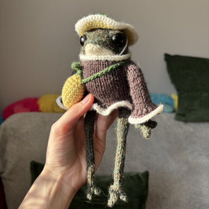 Maskotka Żabka cytrynka