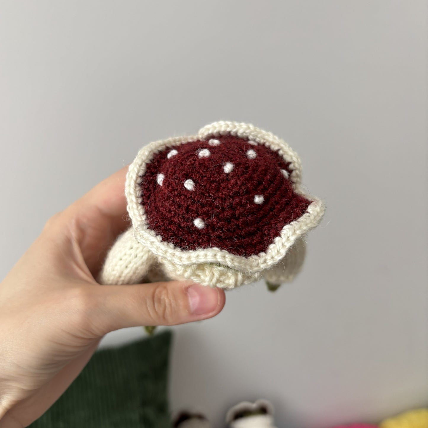 Maskotka Żabka-muchomorek mleczny