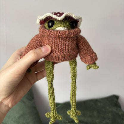 Maskotka Żabka-muchomorek rudy