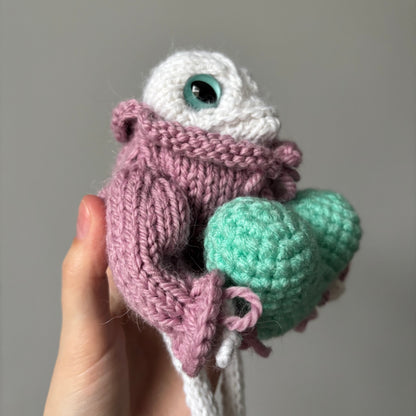 Magiczna żaba z sercem